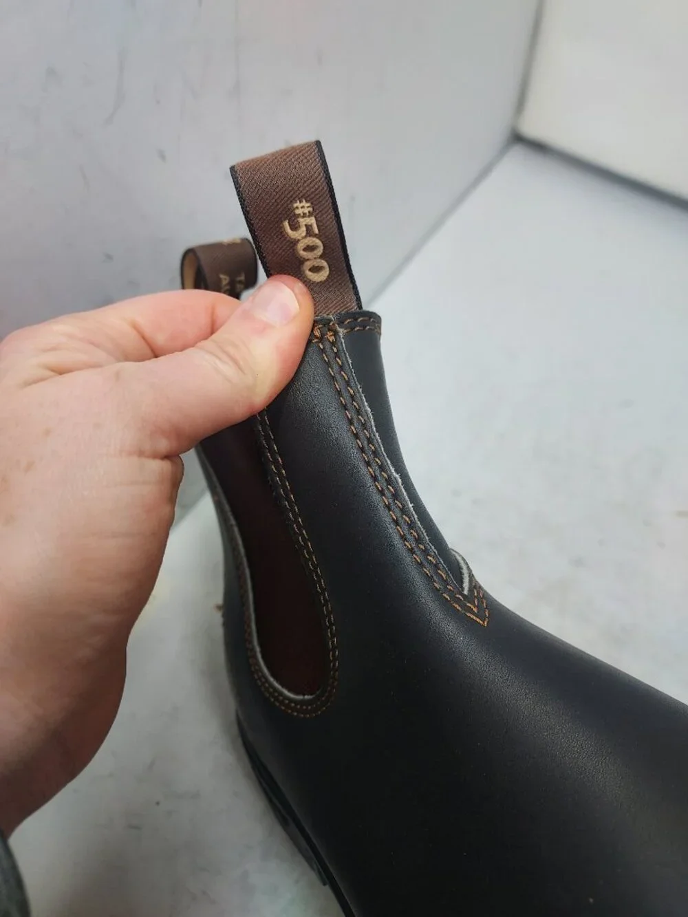 Blundstone 500 MENS Brown Chelsea Boot